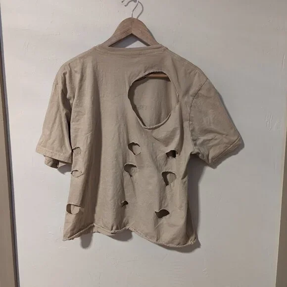 Oregon Country Fair Tee Shirt 2008 Traffic Organic Souvenir Collectable Distress - Picture 4 of 6